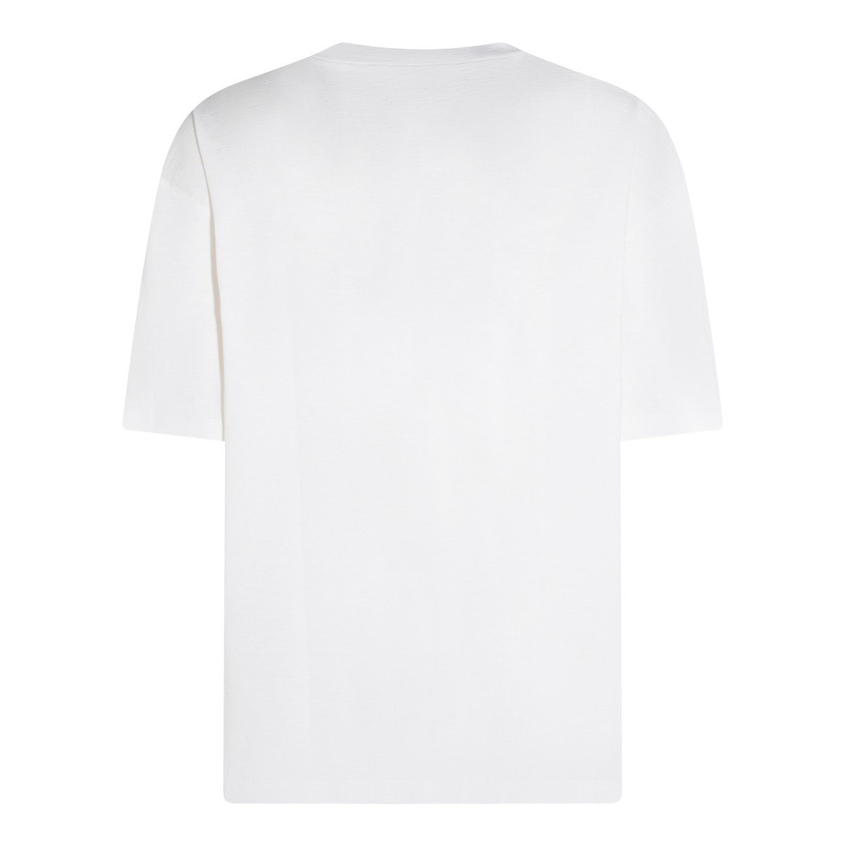 WHITE COTTON T-SHIRT