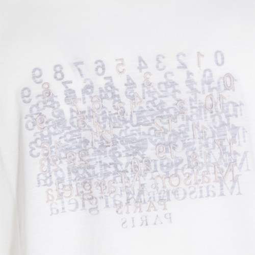 WHITE COTTON T-SHIRT