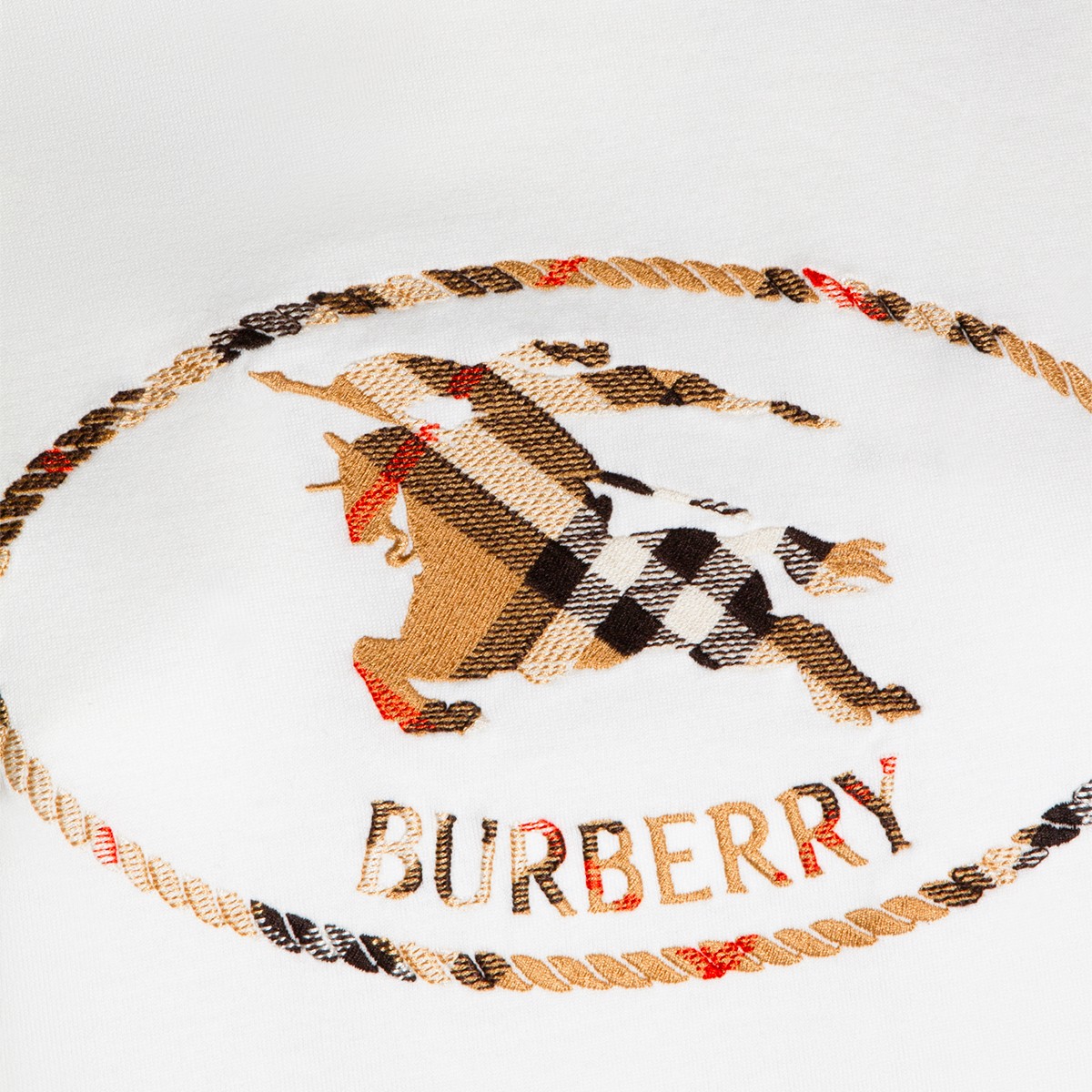 WHITE COTTON T-SHIRT 