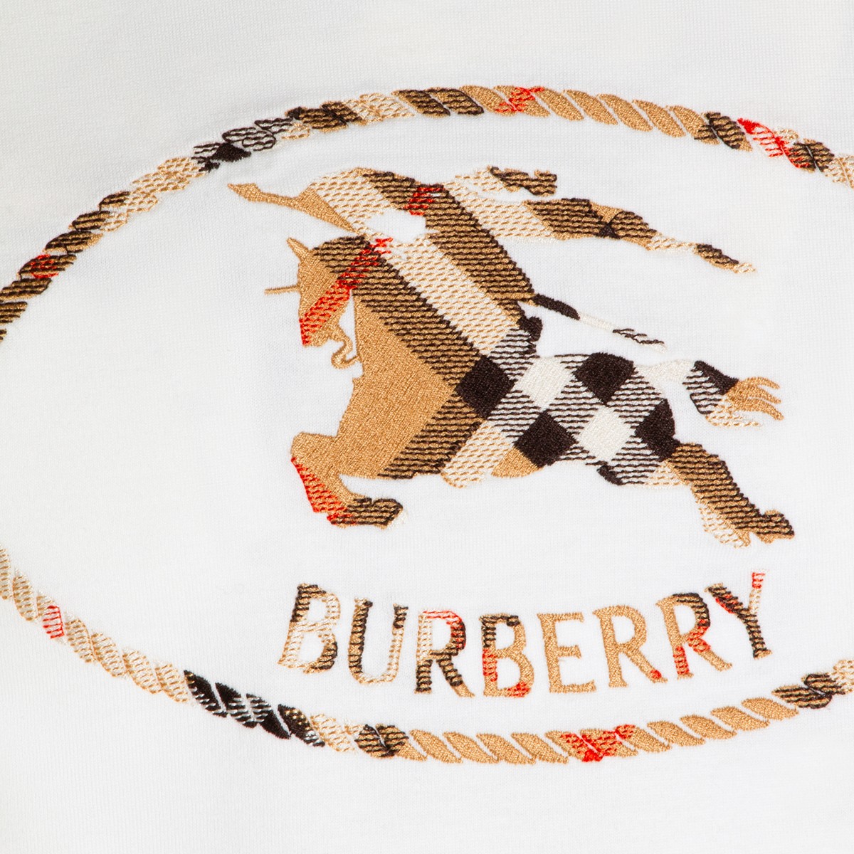 WHITE COTTON T-SHIRT 