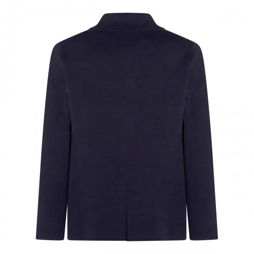 NAVY COTTON BLAZER 2