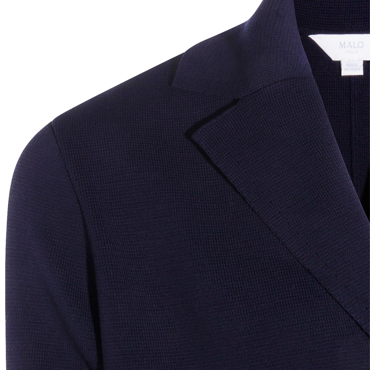 NAVY COTTON BLAZER