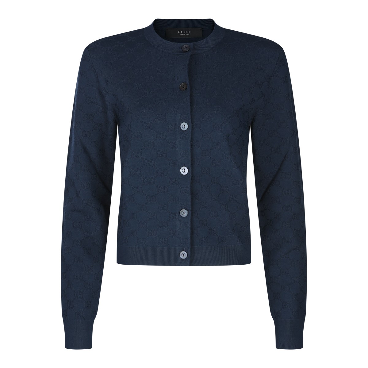 NAVY VISCOSE KNITWEAR