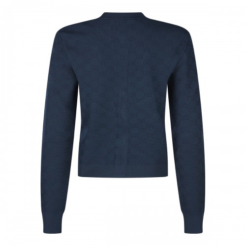 NAVY VISCOSE KNITWEAR