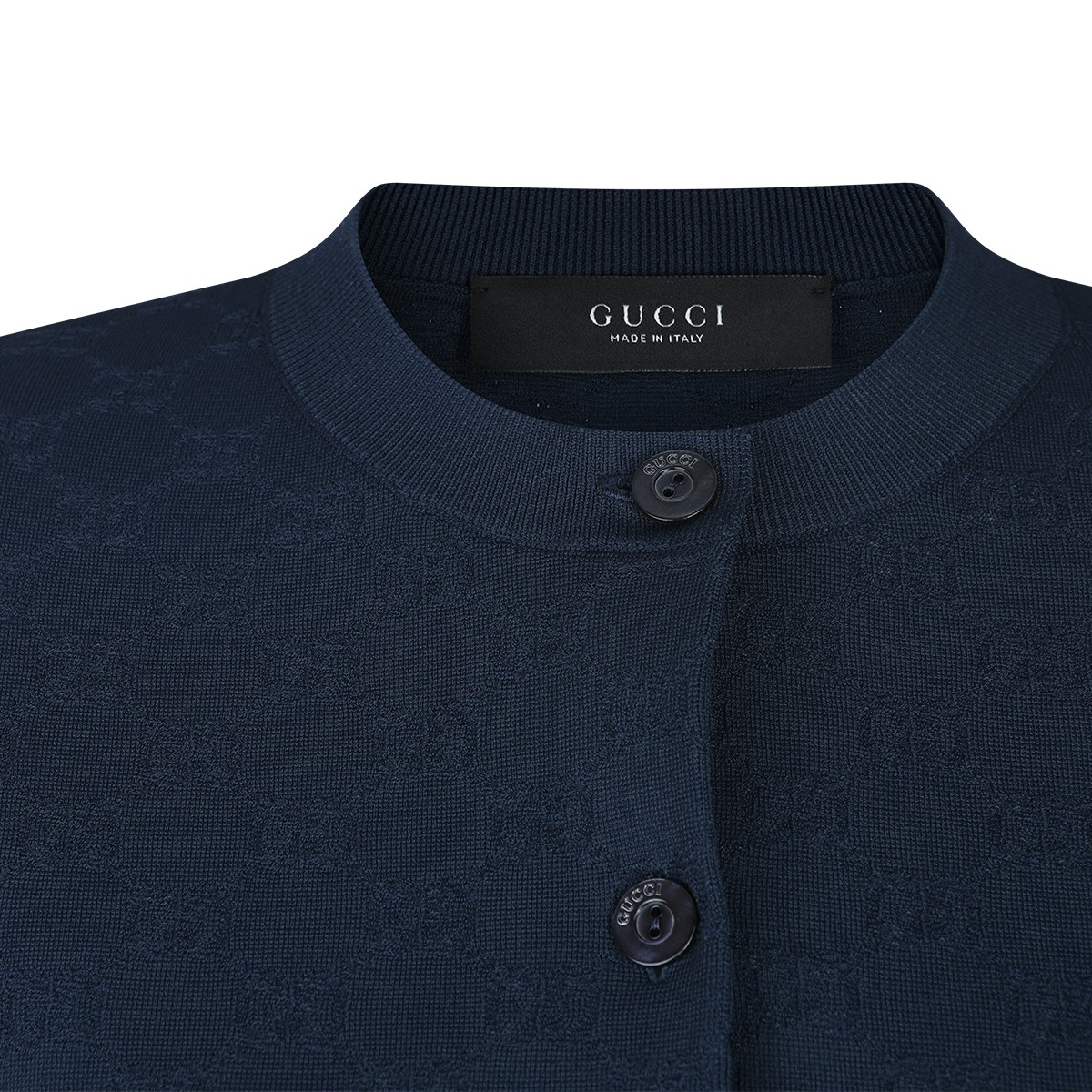 NAVY VISCOSE KNITWEAR