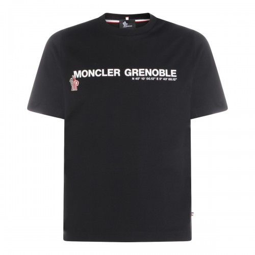 BLACK COTTON T-SHIRT