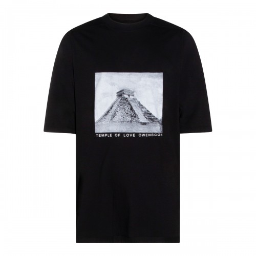 BLACK COTTON JUMBO T-SHIRT