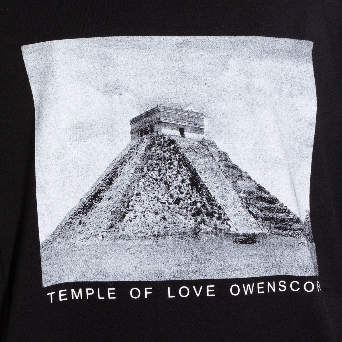 BLACK COTTON JUMBO T-SHIRT