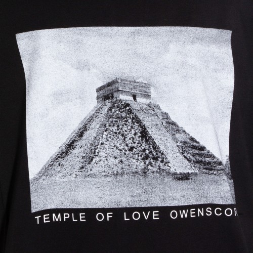 BLACK COTTON JUMBO T-SHIRT