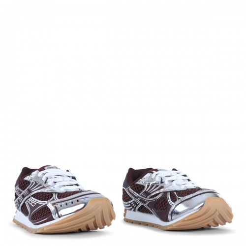 BAROLO AND SILVER SNEAKERS
