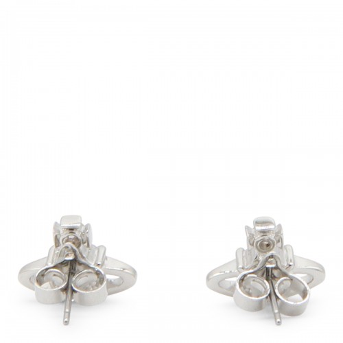 SILVER METAL EARRINGS 2