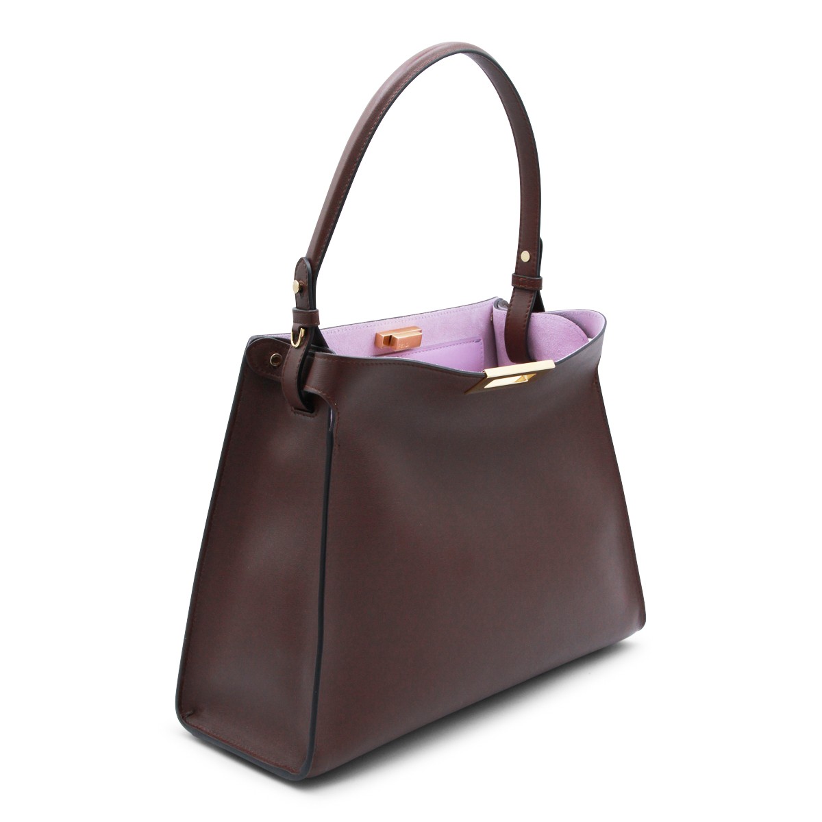 DARK PURPLE AND LILAC LEATHER WAY...