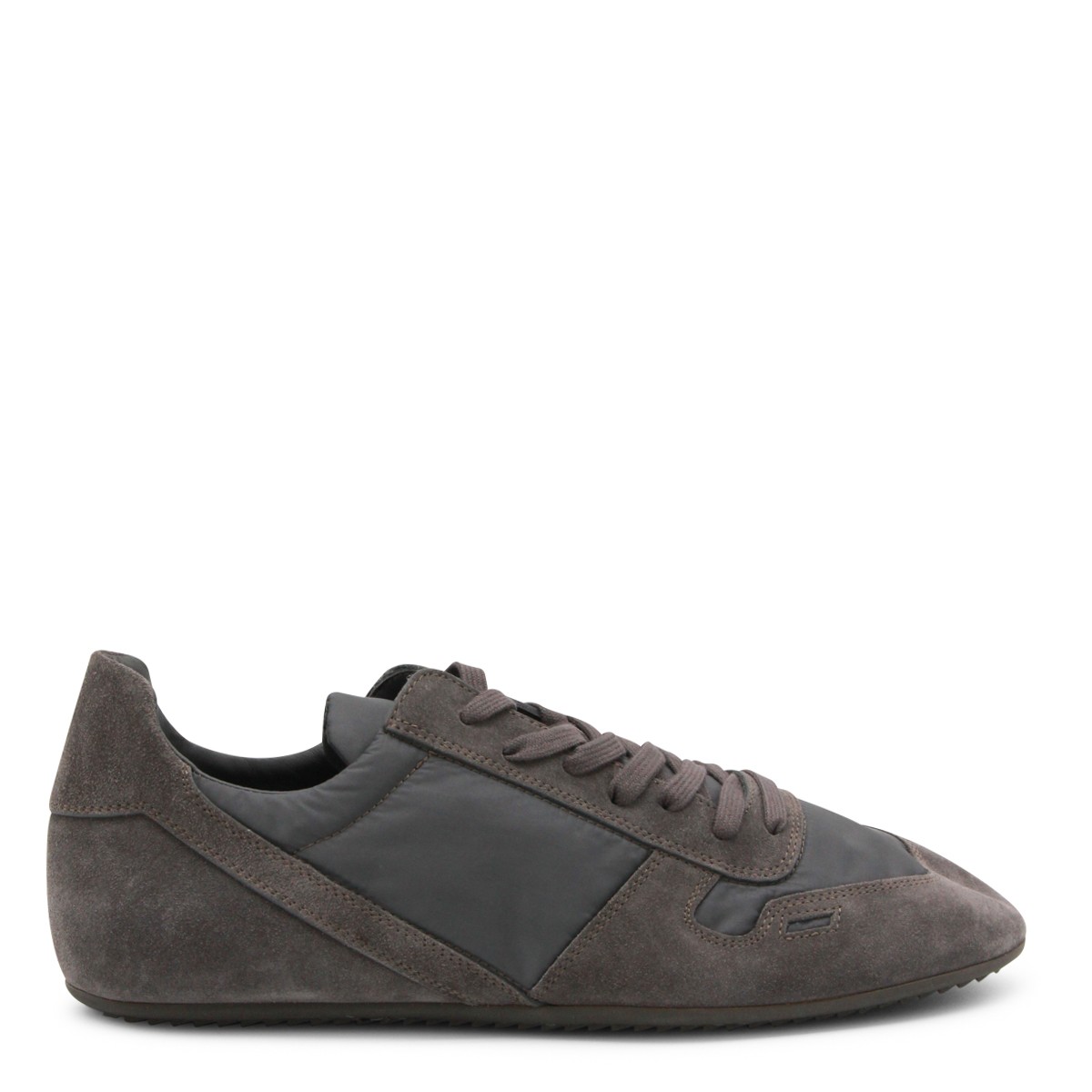 DARK DUST LEATHER MINIMAL SNEAKERS