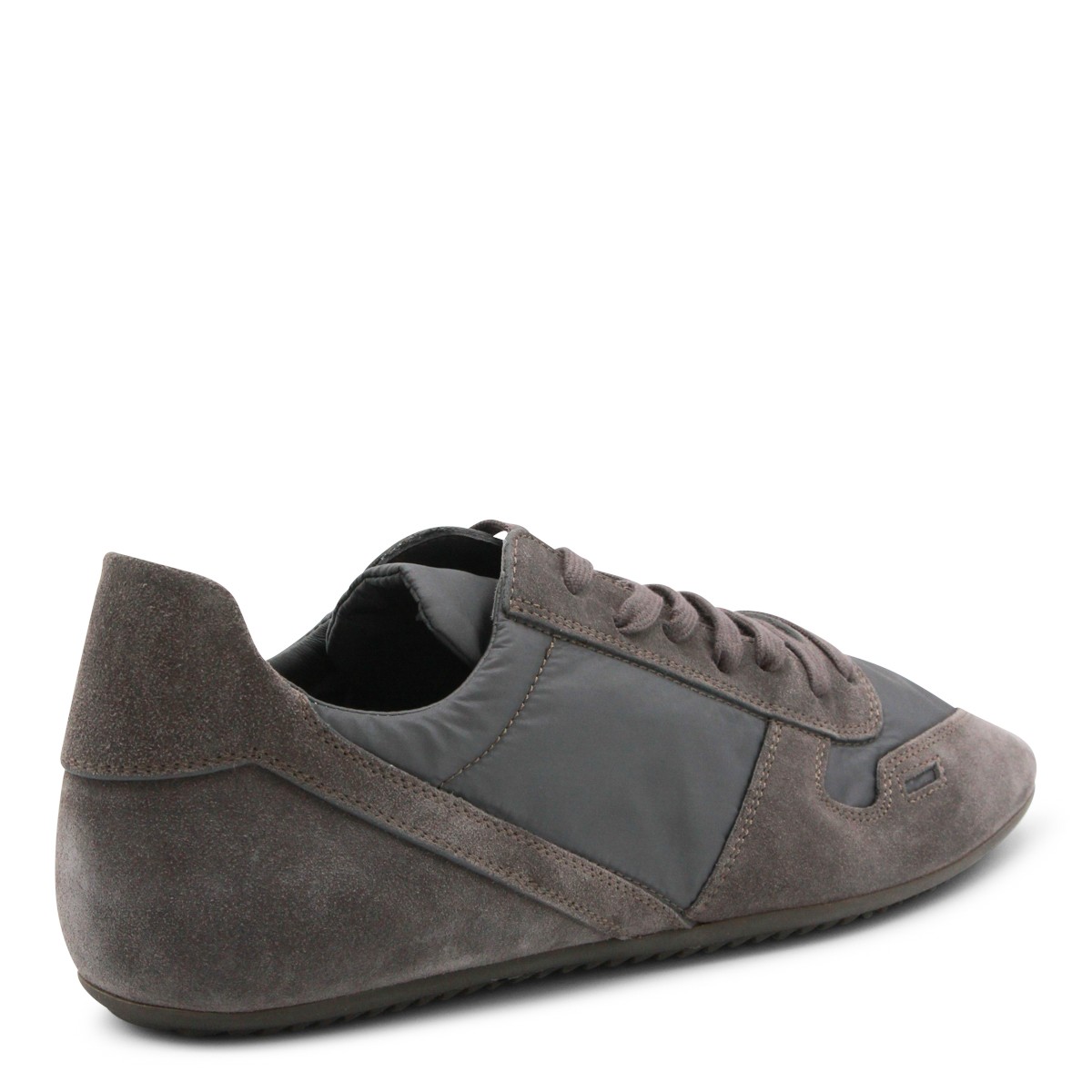 DARK DUST LEATHER MINIMAL SNEAKERS