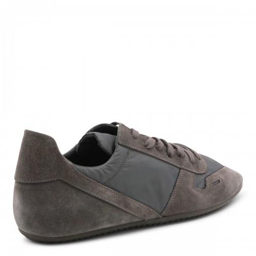 DARK DUST LEATHER MINIMAL SNEAKERS