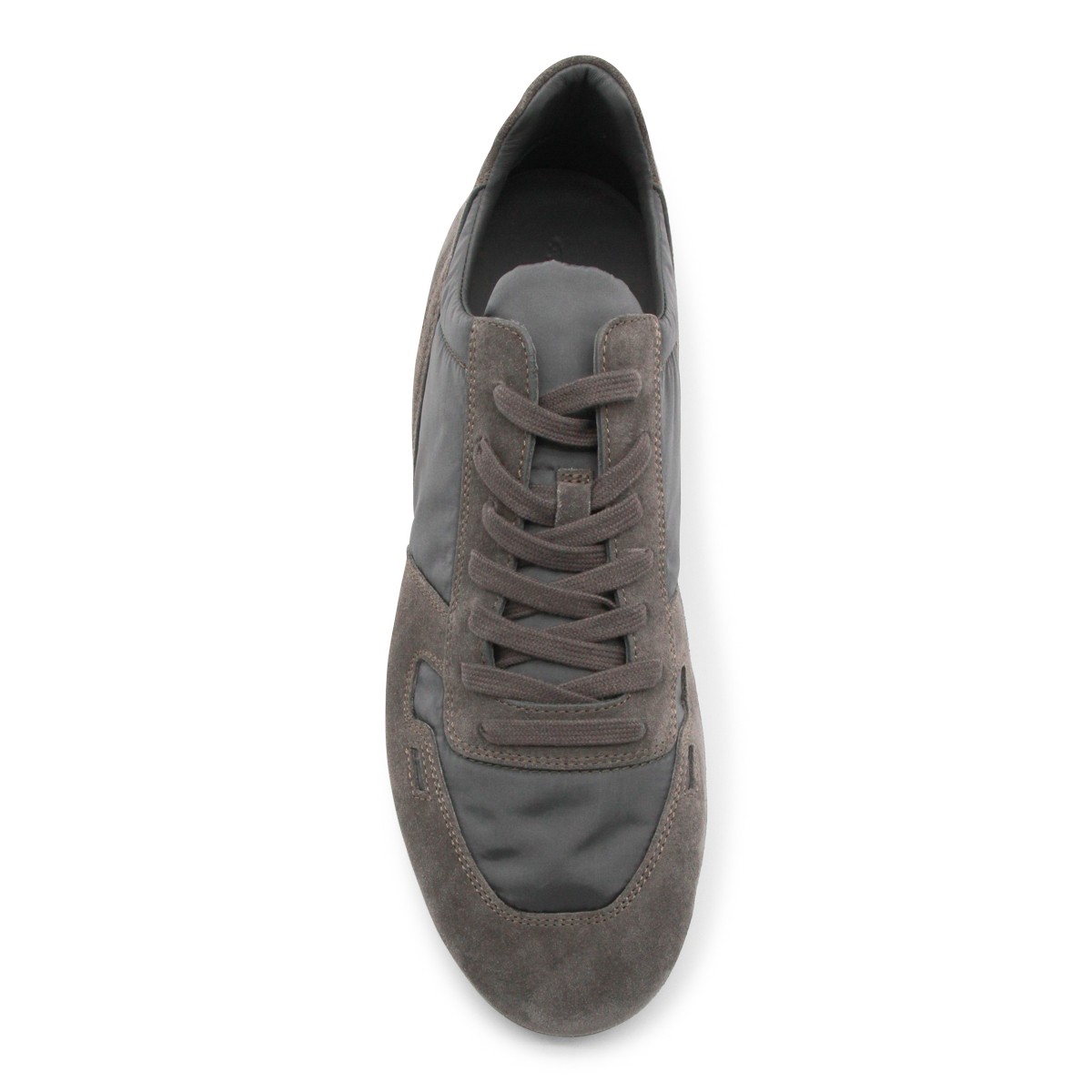 DARK DUST LEATHER MINIMAL SNEAKERS