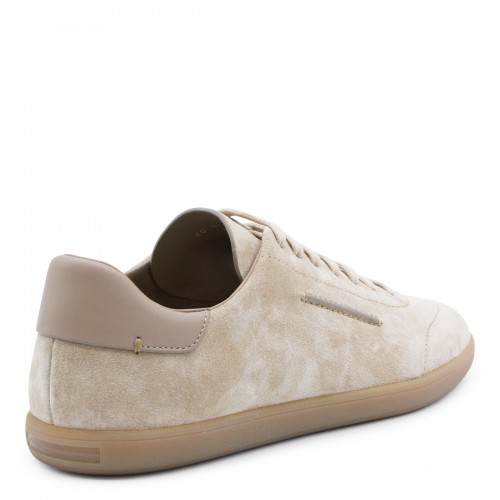SAND LEATHER SNEAKERS