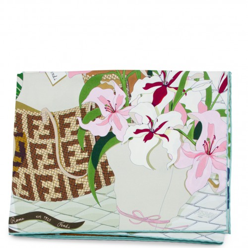 MULTICOLOR SILK SCARVES