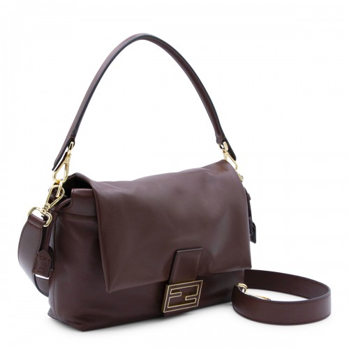 DARK BROWN LEATHER MAMMA... 2