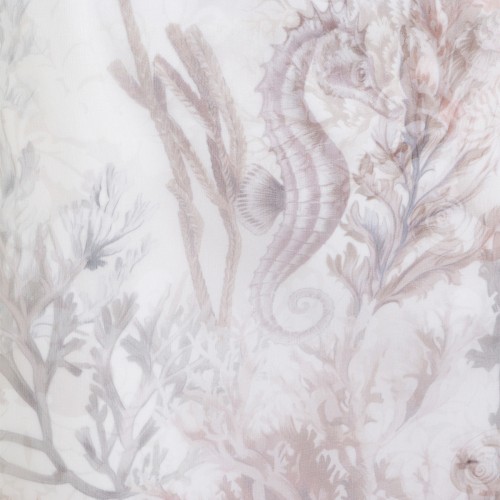 MULTICOLOR SILK MIDI SKIRT