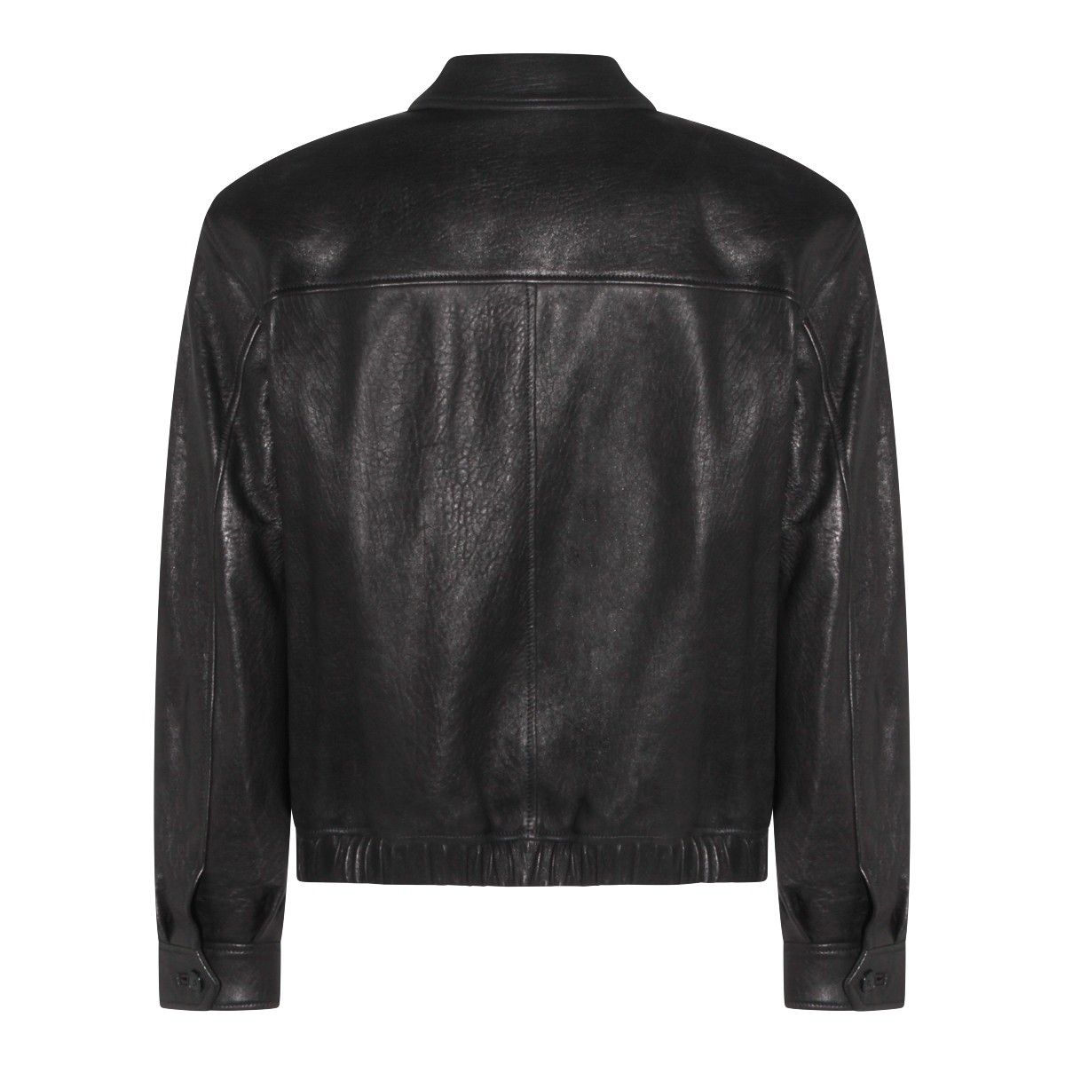 BLACK LEATHER JACKET