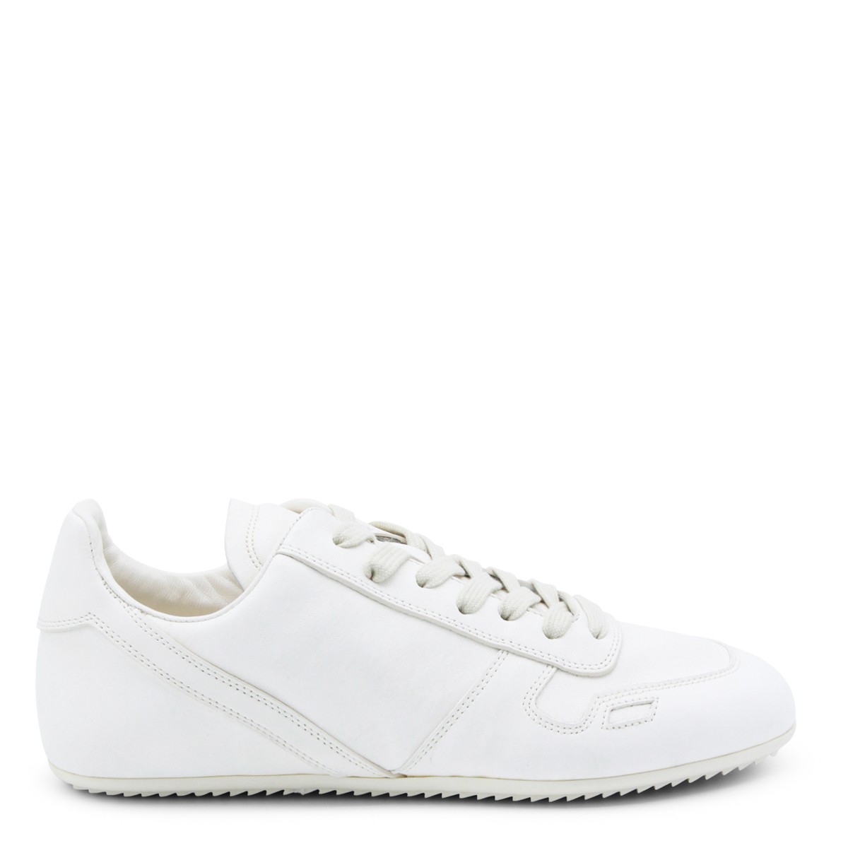 WHITE LEATHER SNEAKERS