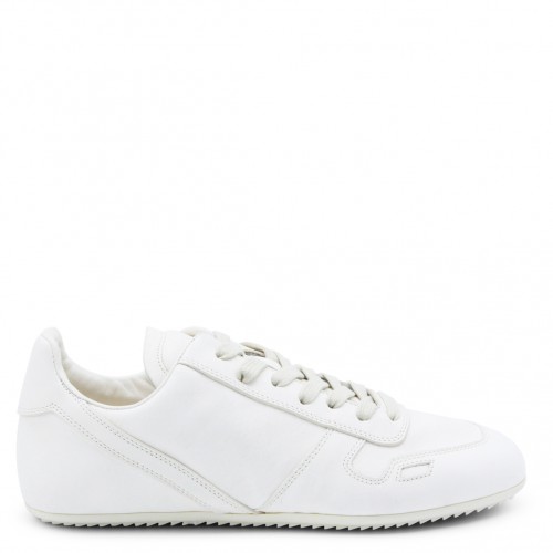 WHITE LEATHER SNEAKERS