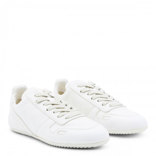WHITE LEATHER SNEAKERS 2
