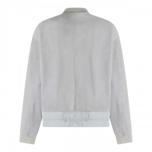 GREY LEATHER JACKET 2