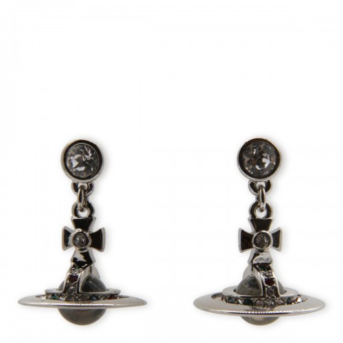 PLATINUM BRASS EARRINGS 2