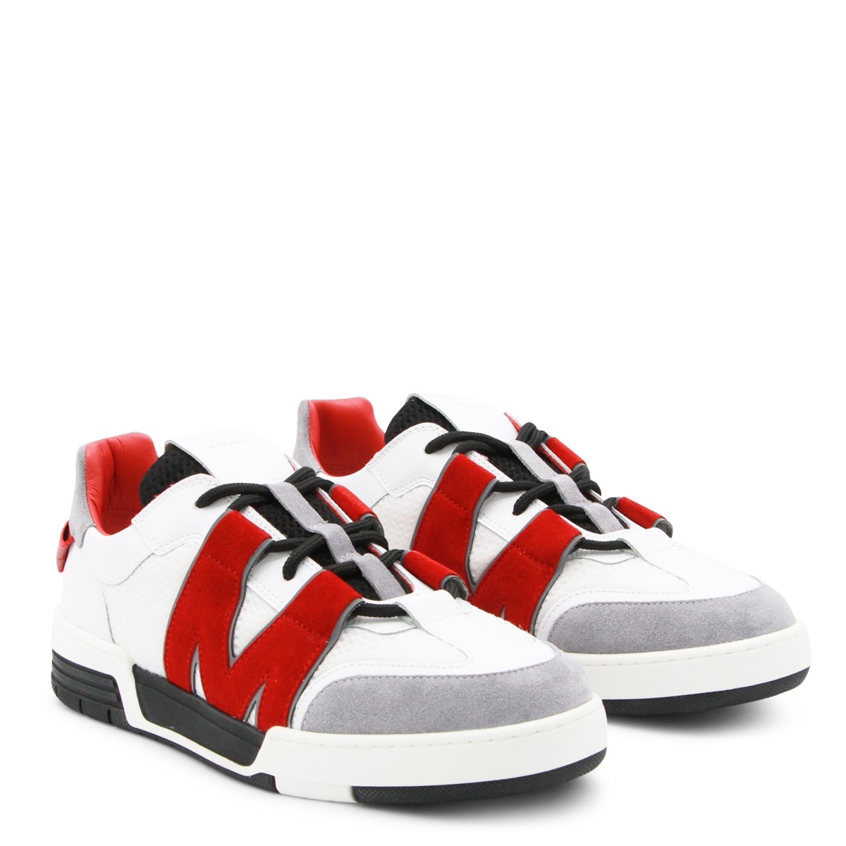 WHITE LEATHER SNEAKERS