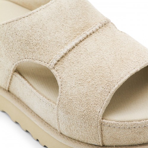 BEIGE GOLDENSTAR SANDALS