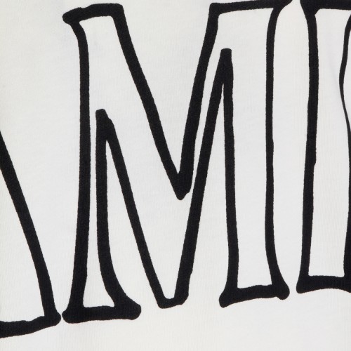 OFF WHITE COTTON T-SHIRT