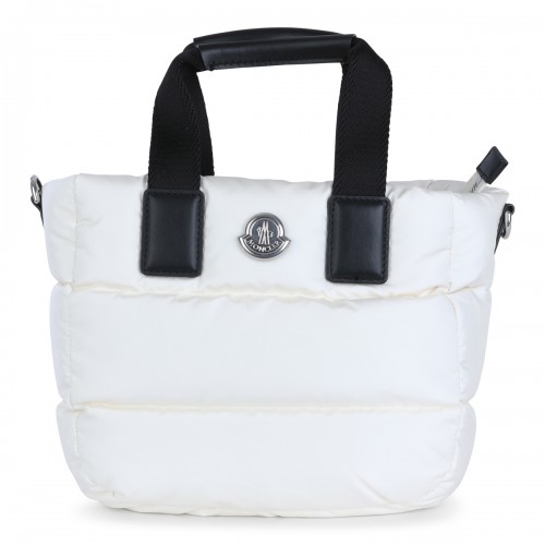 WHITE AND BLACK TOTE