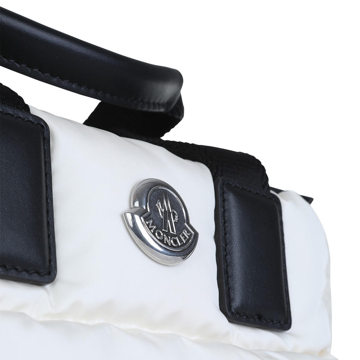 WHITE AND BLACK TOTE