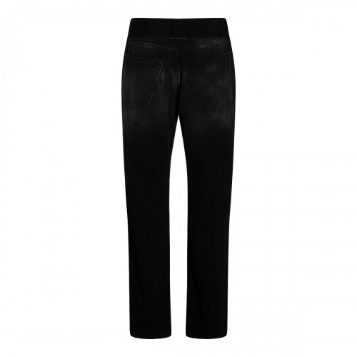 BLACK COTTON JEANS