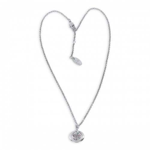 PLATINUM BRASS METAL NECKLACE