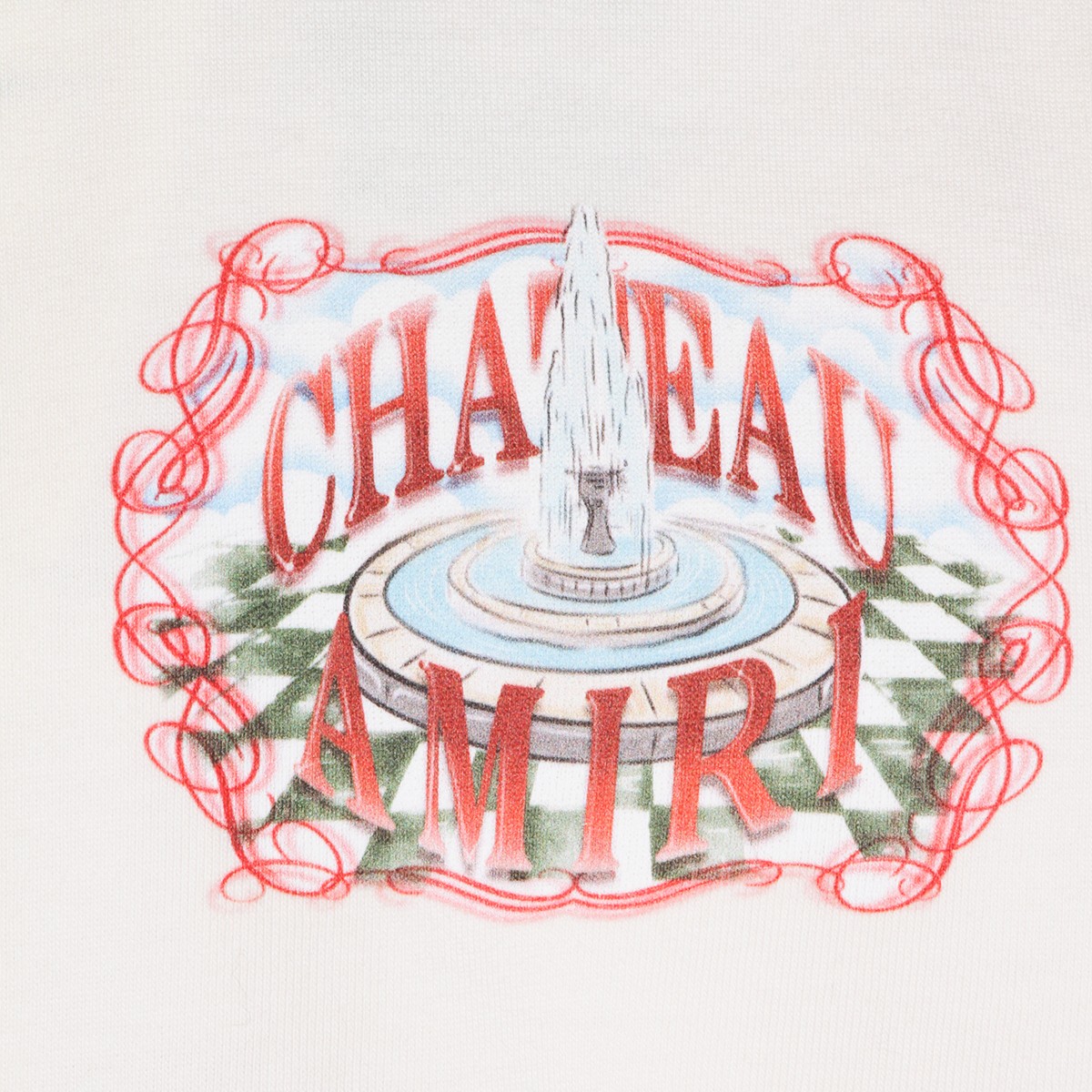 WHITE COTTON T-SHIRT