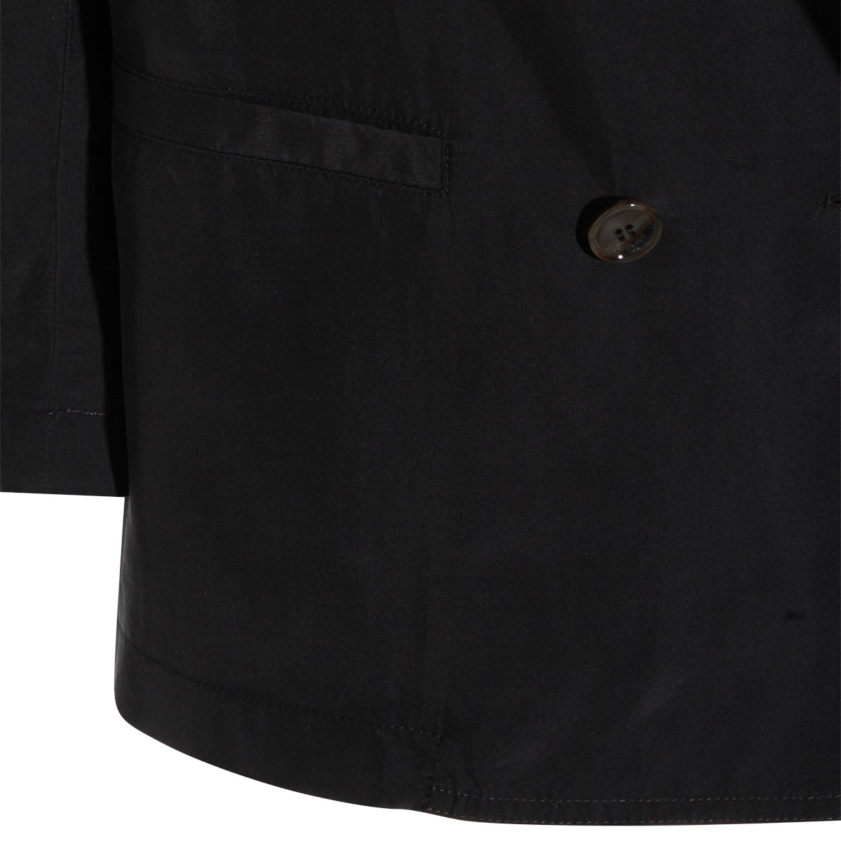 BLACK SILK BLAZER