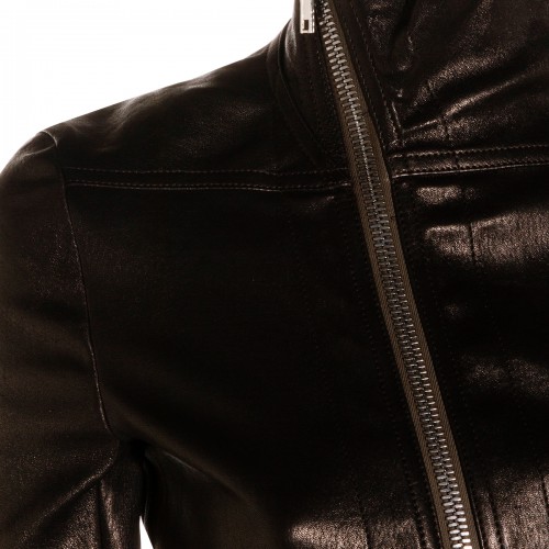 BLACK LEATHER JACKET