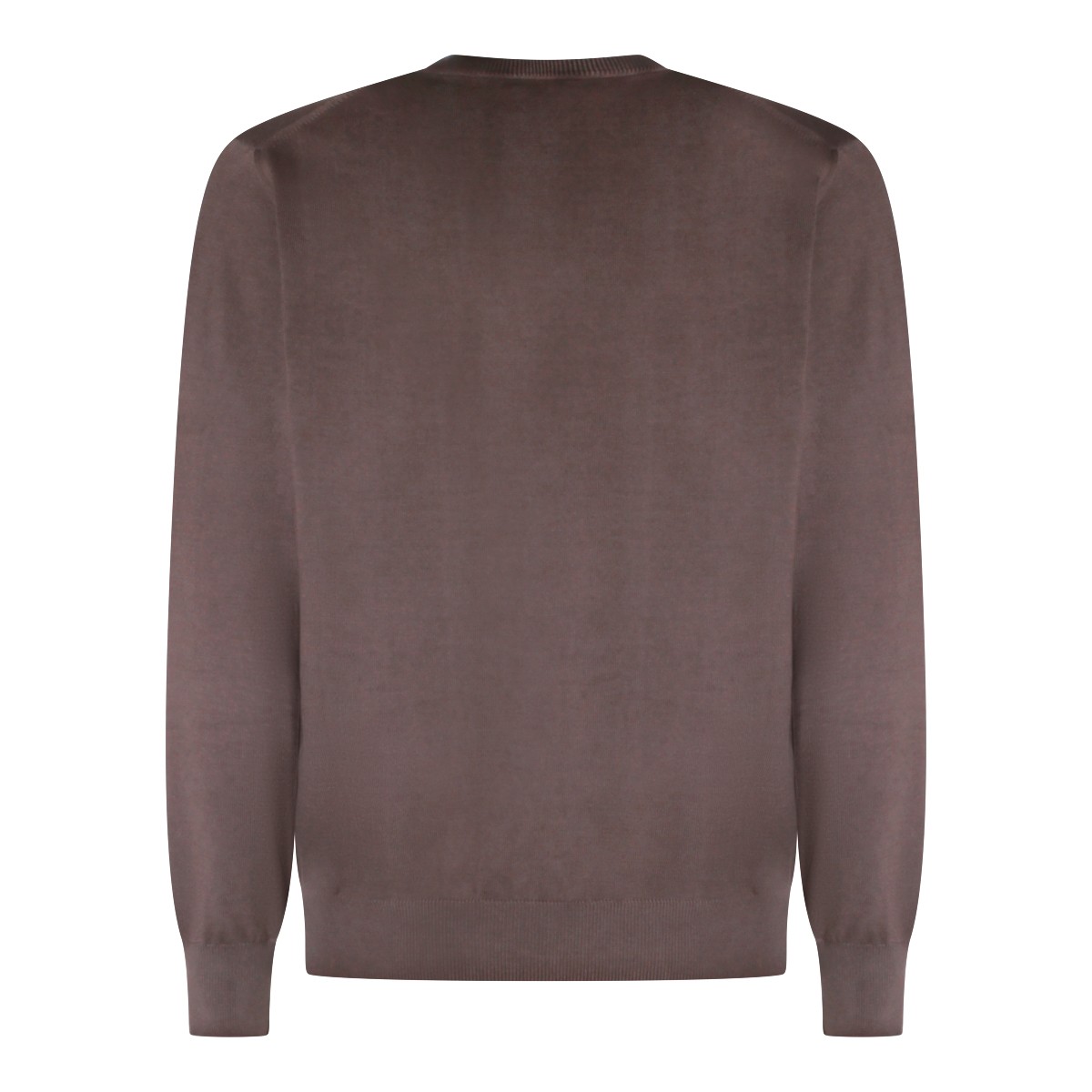 BROWN COTTON KNITWEAR