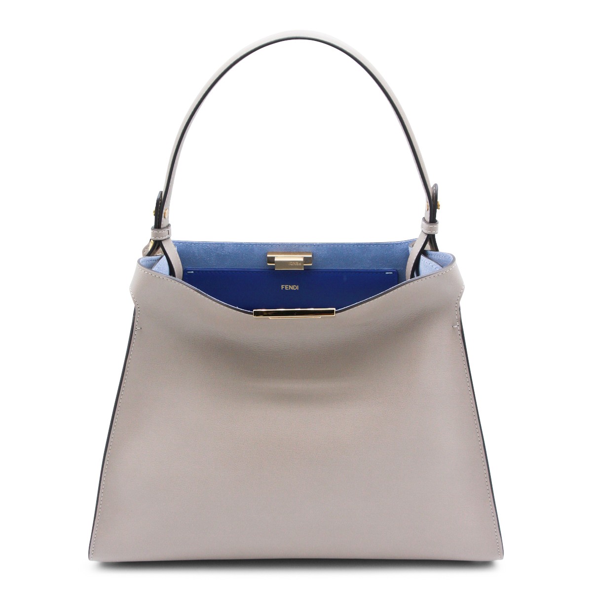 GREY AND LIGHT BLUE LEATHER WAY LARGE...