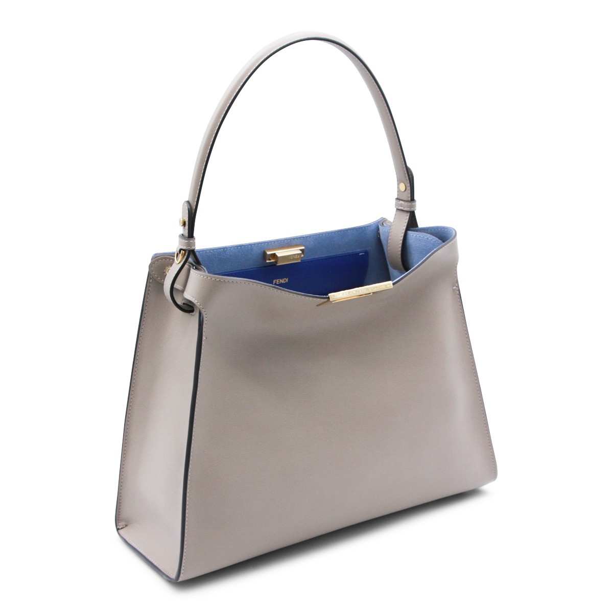 GREY AND LIGHT BLUE LEATHER WAY LARGE...