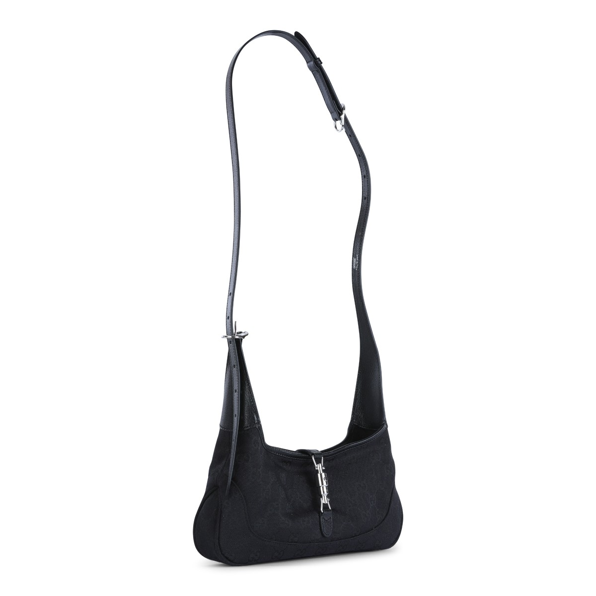 BLACK JACKIE HOBO SMALL SHOULDER BAG
