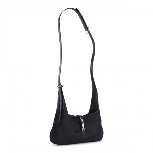 BLACK JACKIE HOBO SMALL SHOULDER BAG