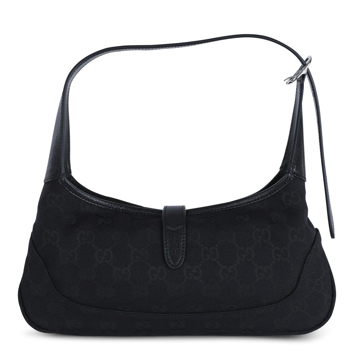BLACK JACKIE HOBO SMALL SHOULDER BAG
