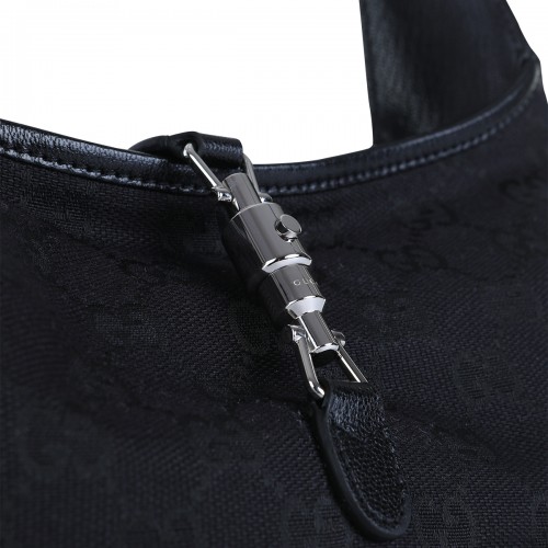 BLACK JACKIE HOBO SMALL SHOULDER BAG