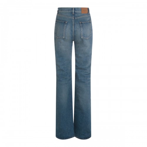 MIDI BLUE COTTON JEANS