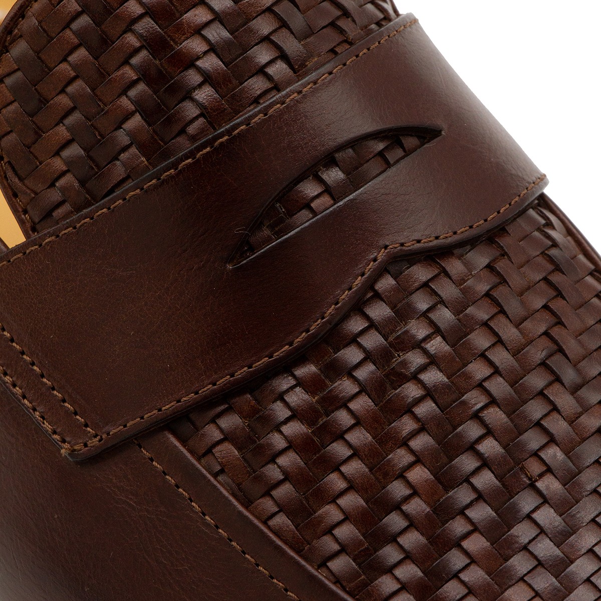 BROWN LEATHER LOAFERS