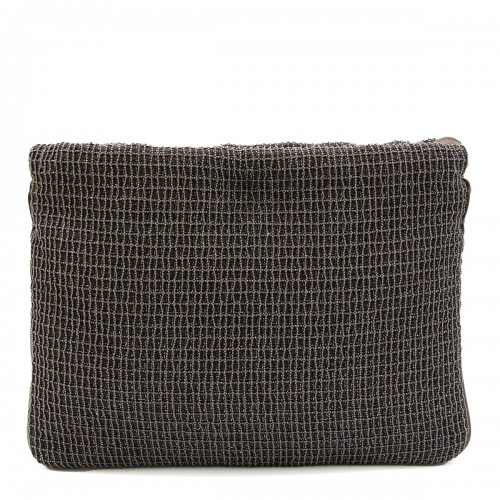 BROWN LEATHER CROSSBODY BAG